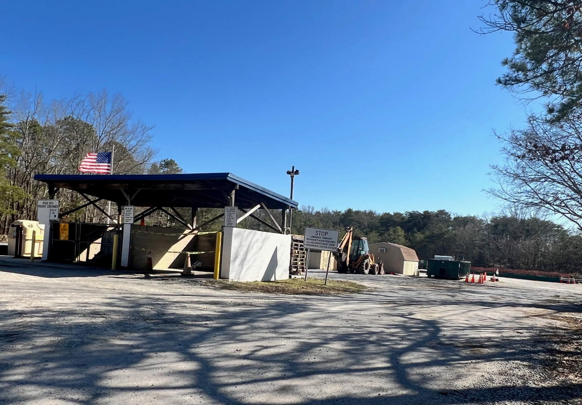 trash recycling center